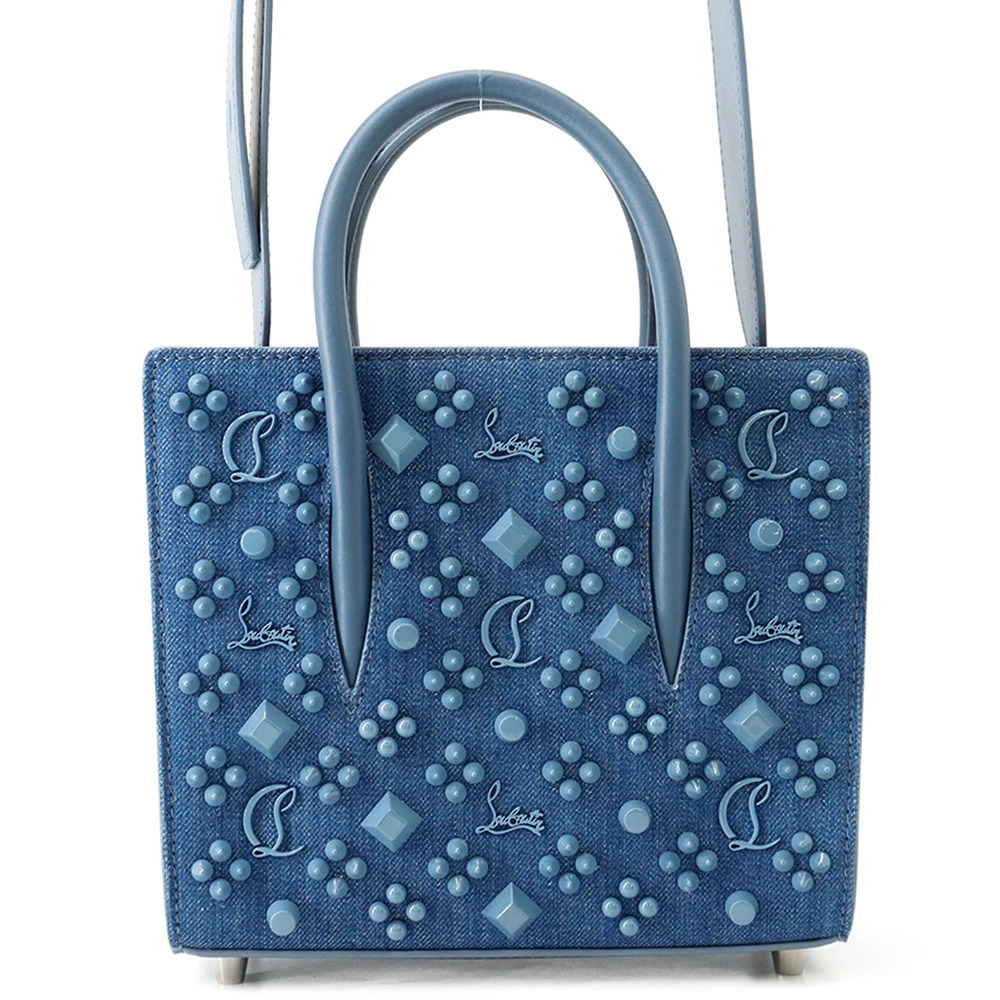 Christian Louboutin Paloma Denim 2way Shoulder Bag
